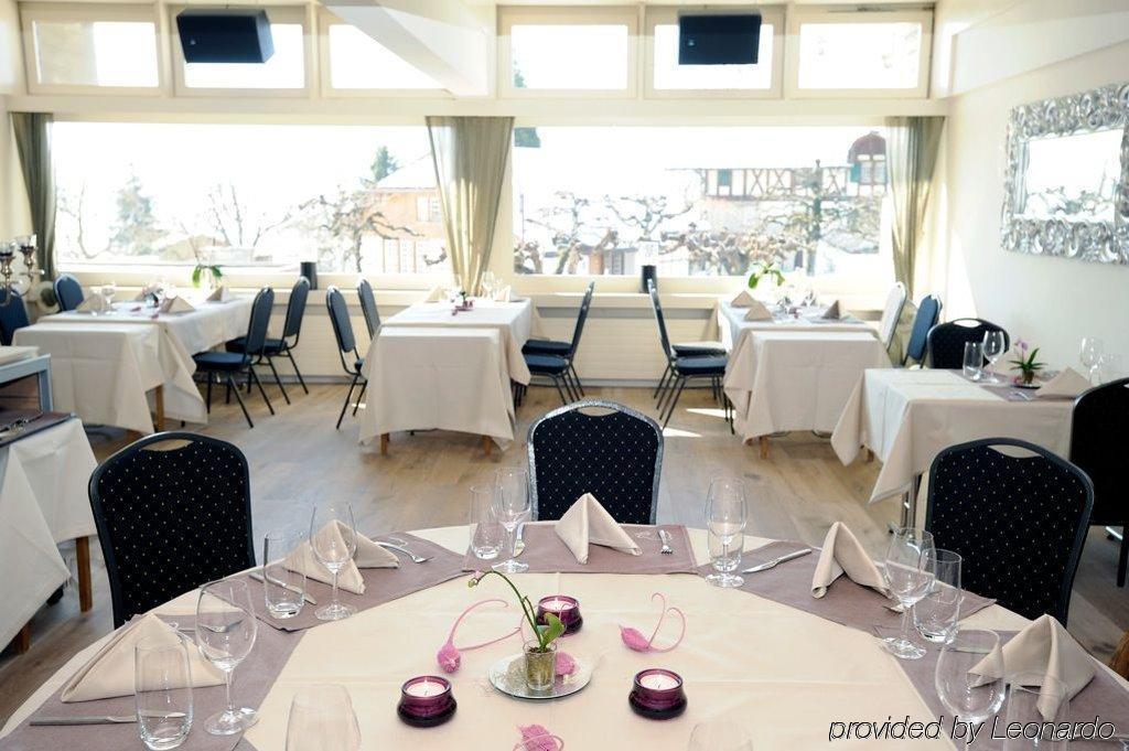 Hotel Baeren Sigriswil Restoran gambar